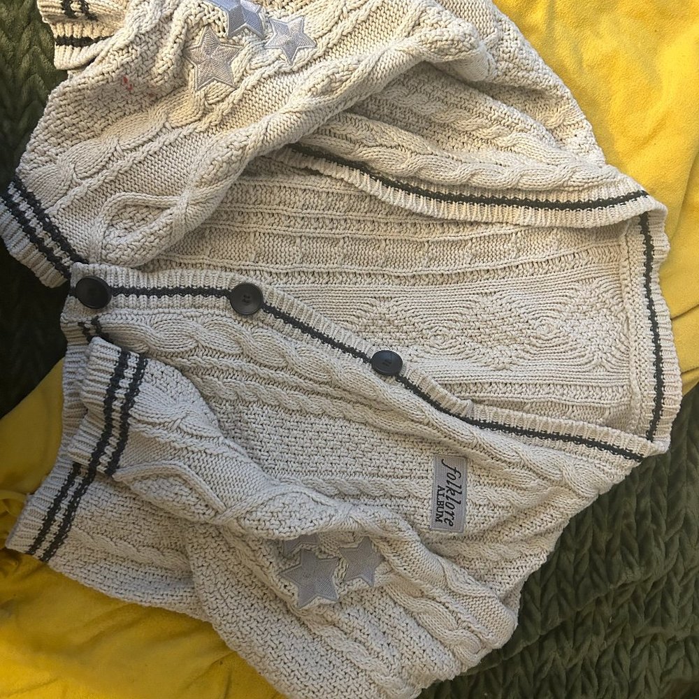 Original Folklore Cardigan!